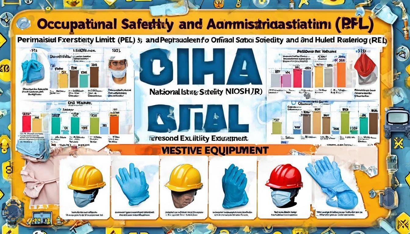 OSHA PEL, NIOSH REL, personal protective equipment (PPE)